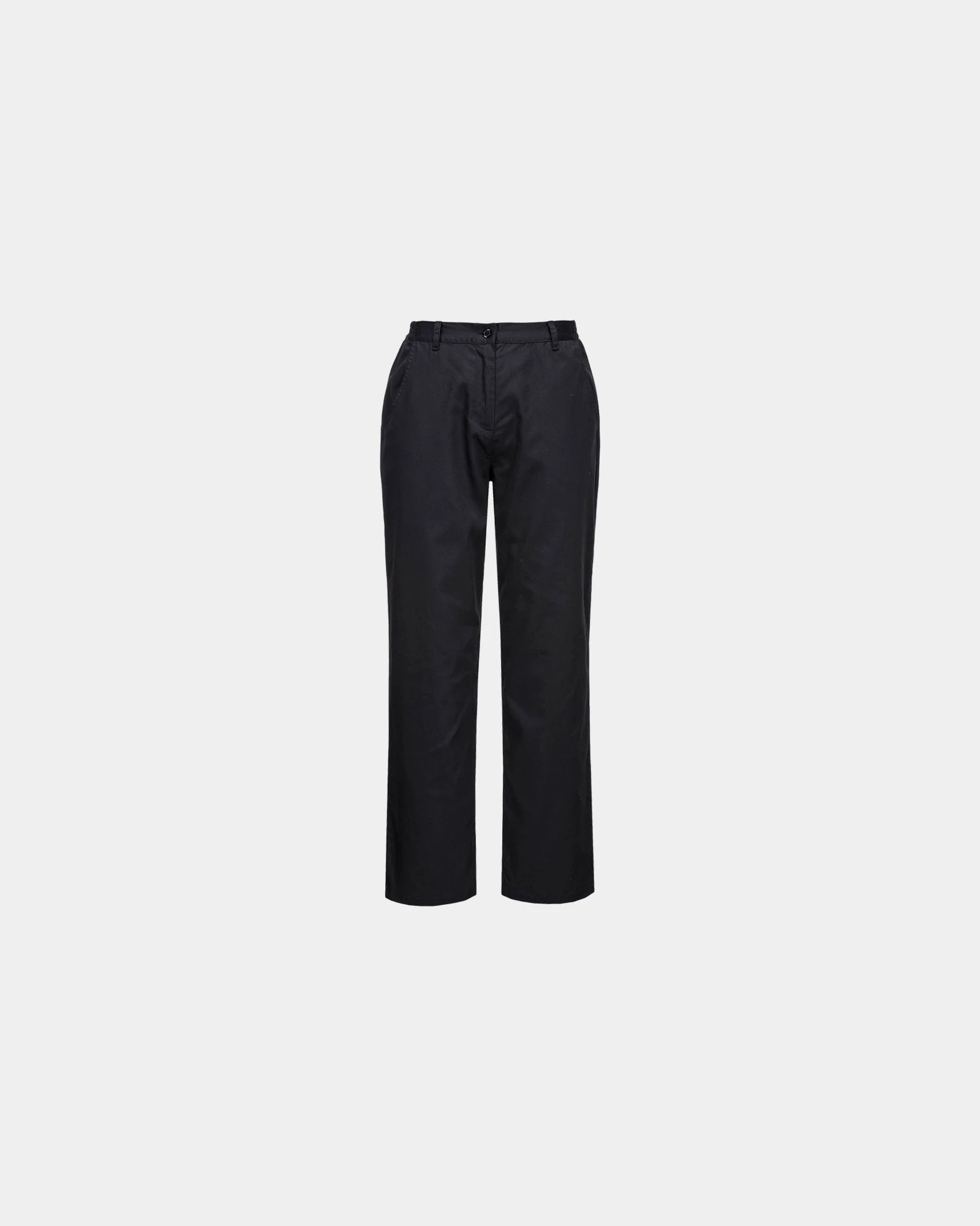 Pantalon cuisine femme Rachel à personnaliser - Noir-Bleu Ciel