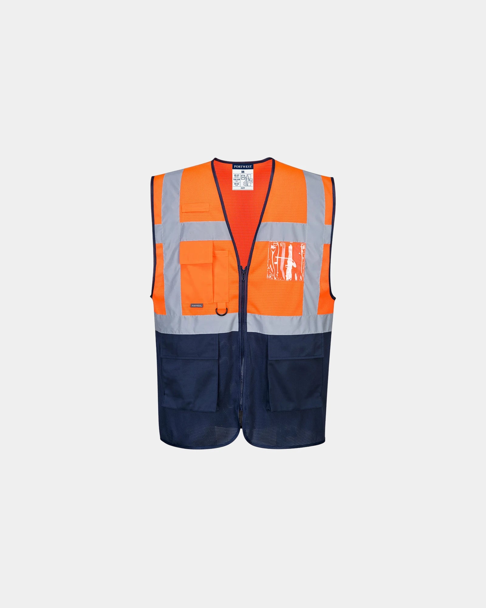 Gilet Executive Hi-Vis à personnaliser - Orange
