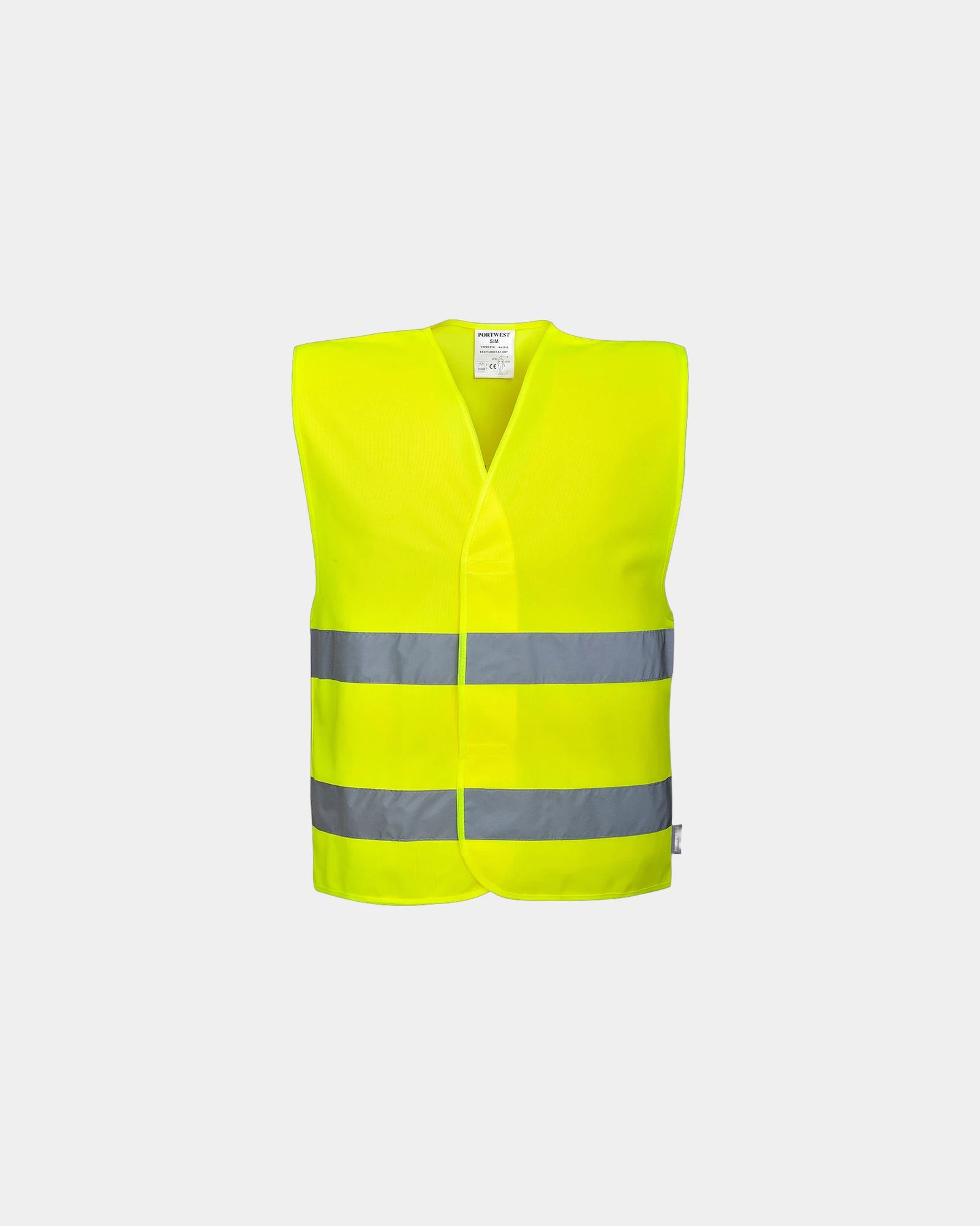 Gilet Hi-Vis respirant à personnaliser - Jaune