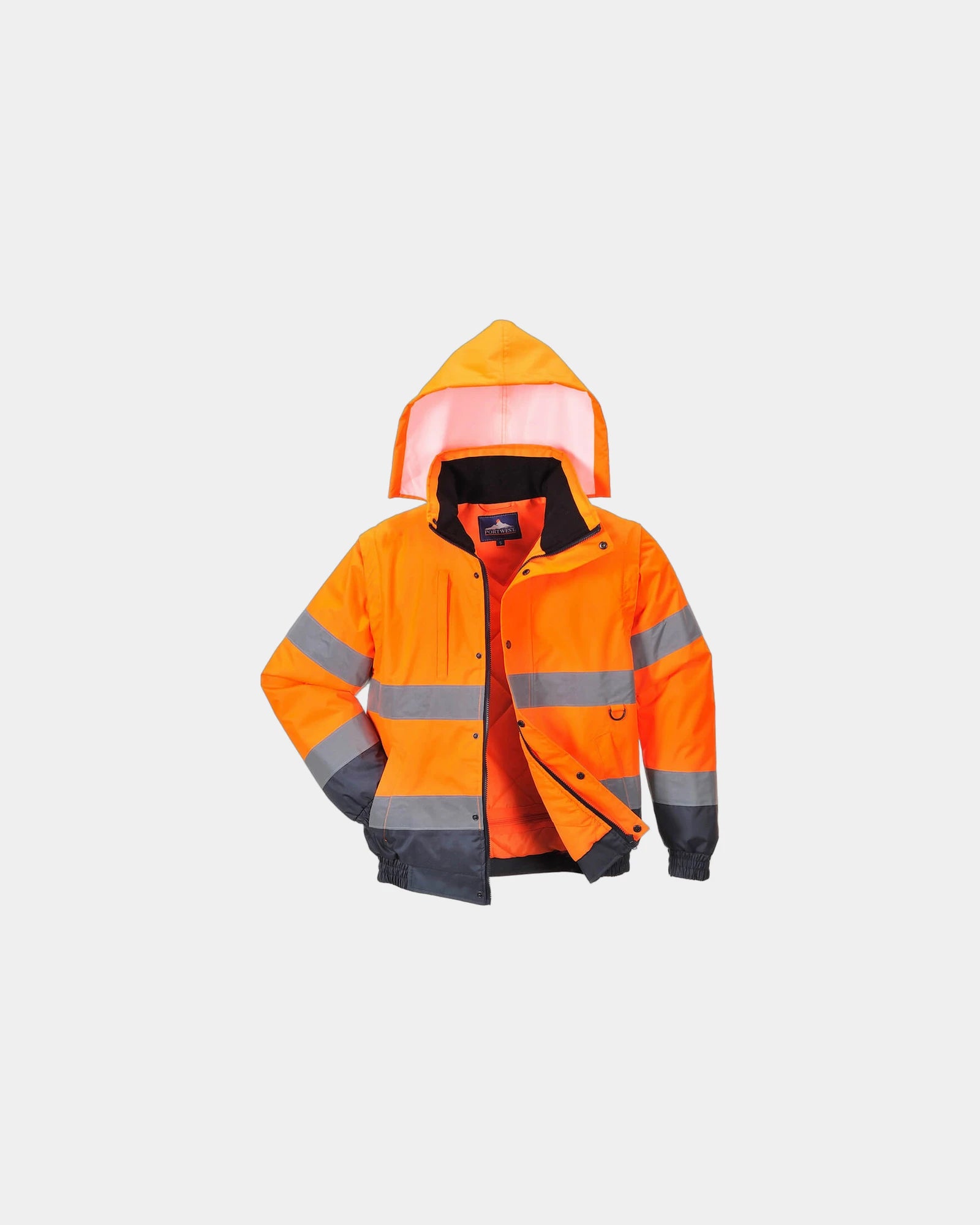 Blouson 2-en-1 imperméable à personnaliser - Orange