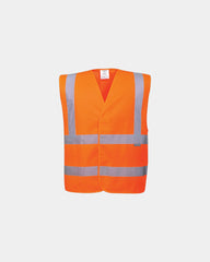 Gilet Hi-Vis Baudrier à personnaliser - Orange