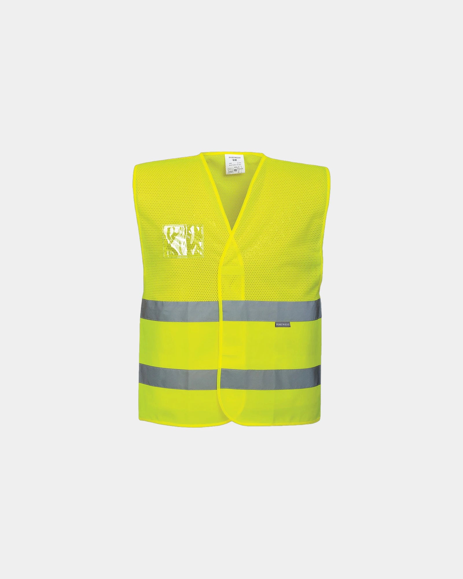 Gilet Hi-Vis respirant à personnaliser - Jaune