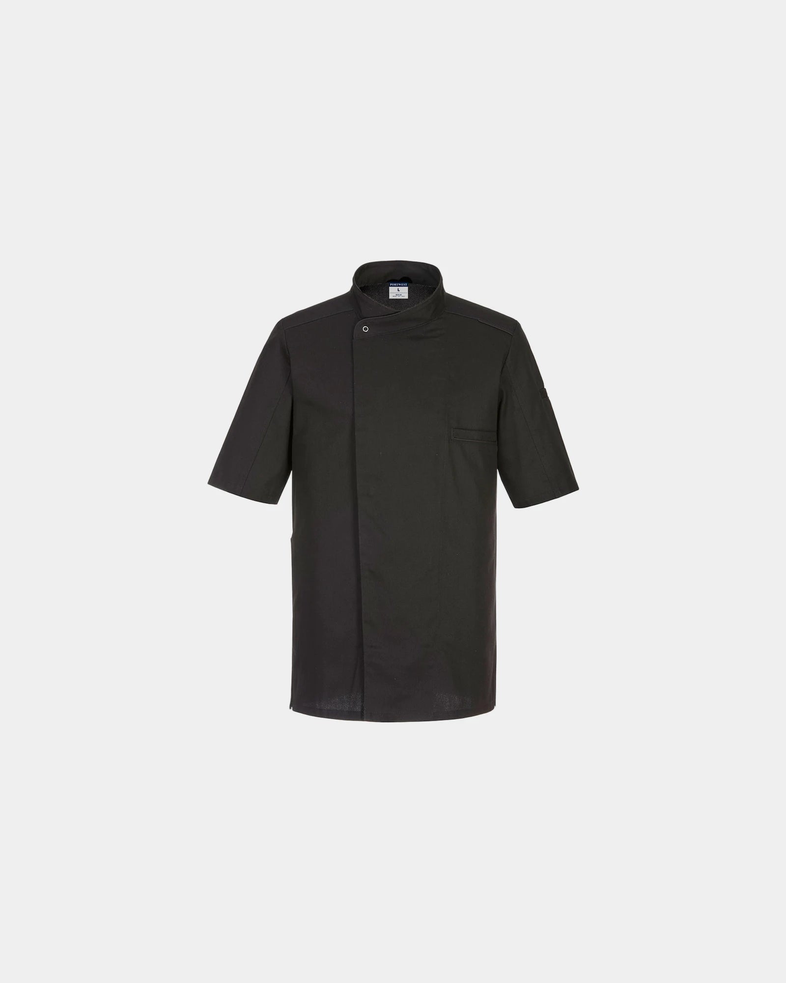 Veste de chef polaire Surrey M/C à personnaliser - Noir-Bleu Ciel