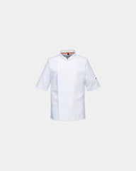 Veste de cuisine extensible à personnaliser - Blanc