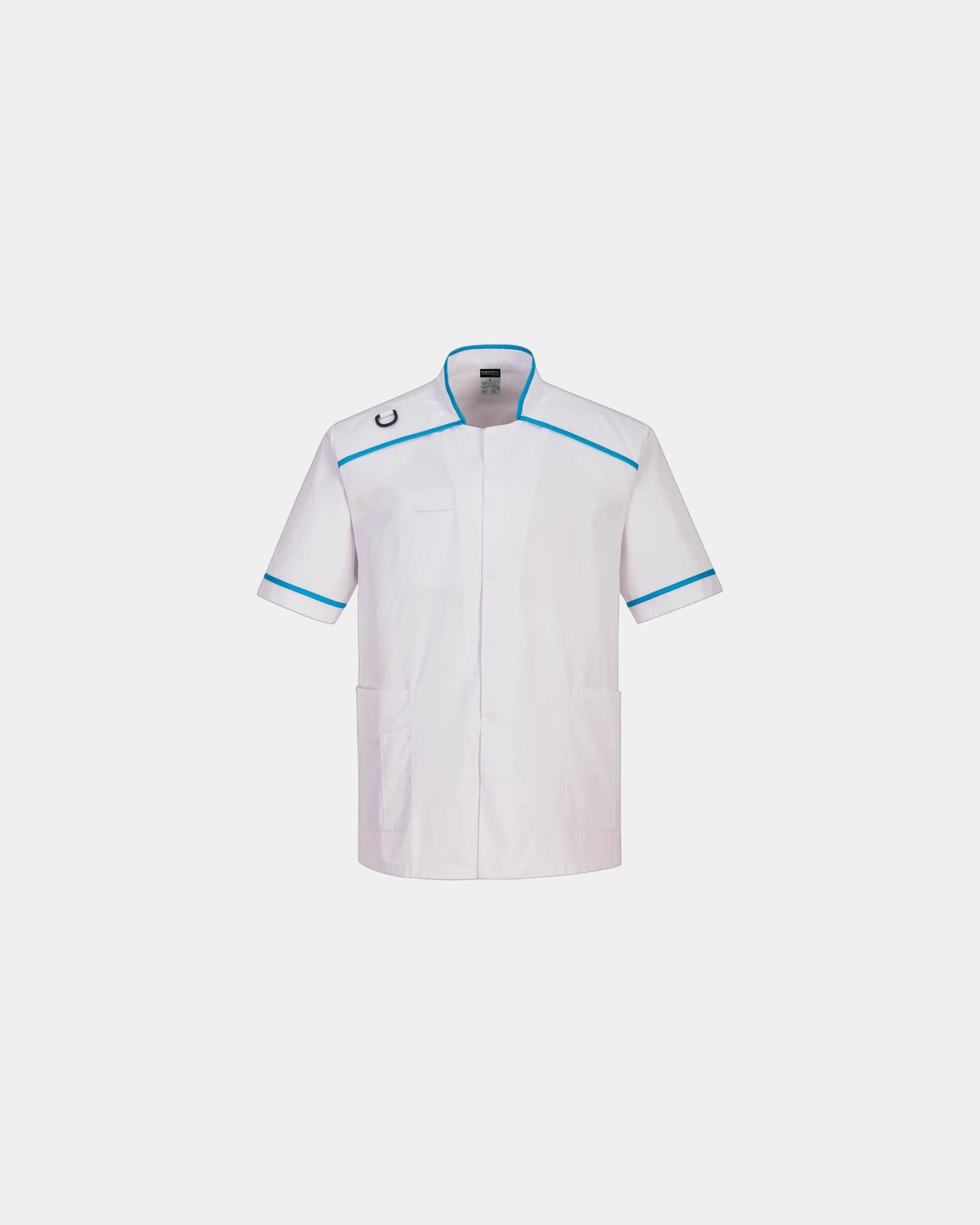 Tunique médicale homme 99% coton à personnaliser - Blanc