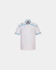 Tunique médicale homme 99% coton à personnaliser - Blanc