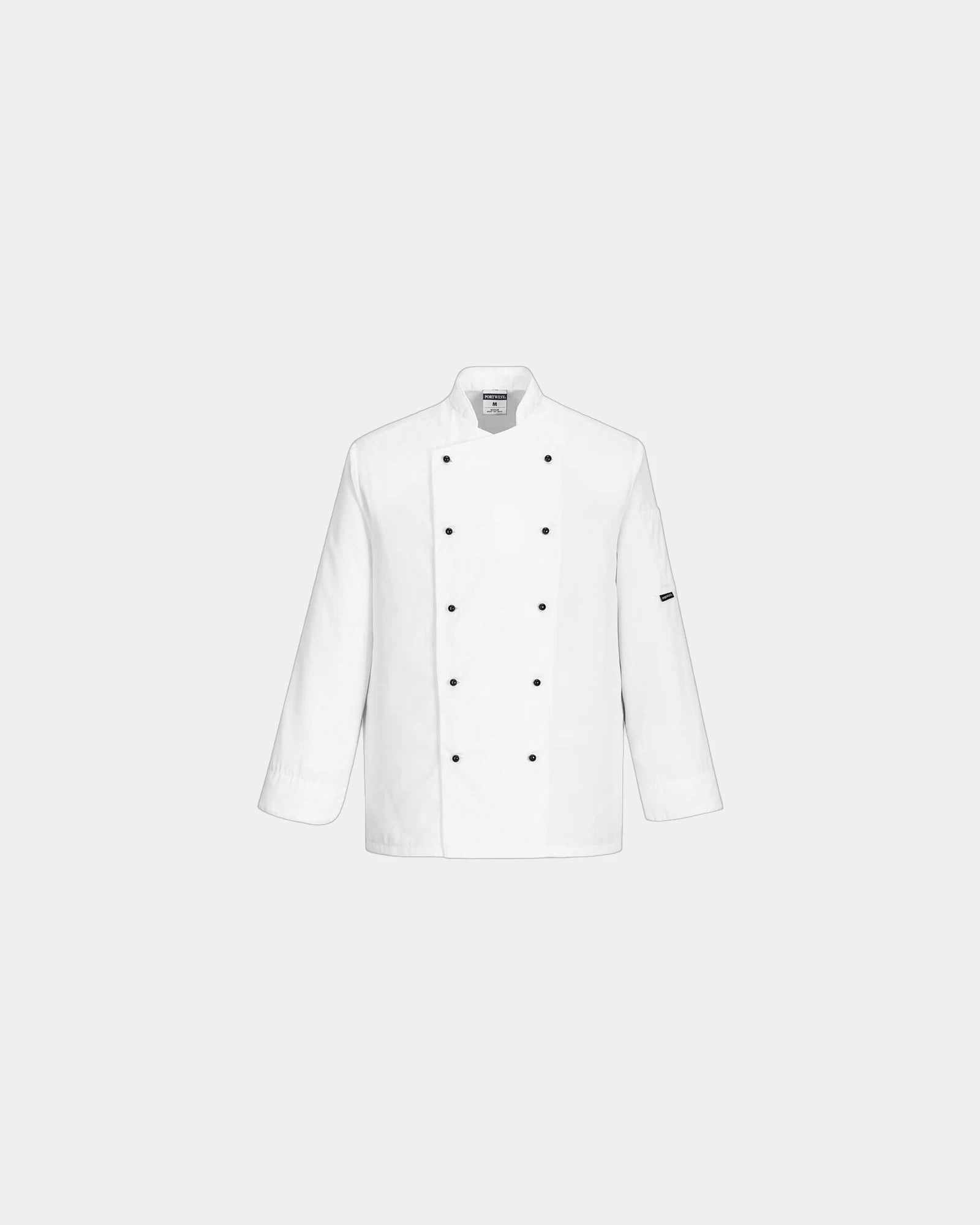 Veste de cuisine polycoton Somerset à personnaliser - Blanc