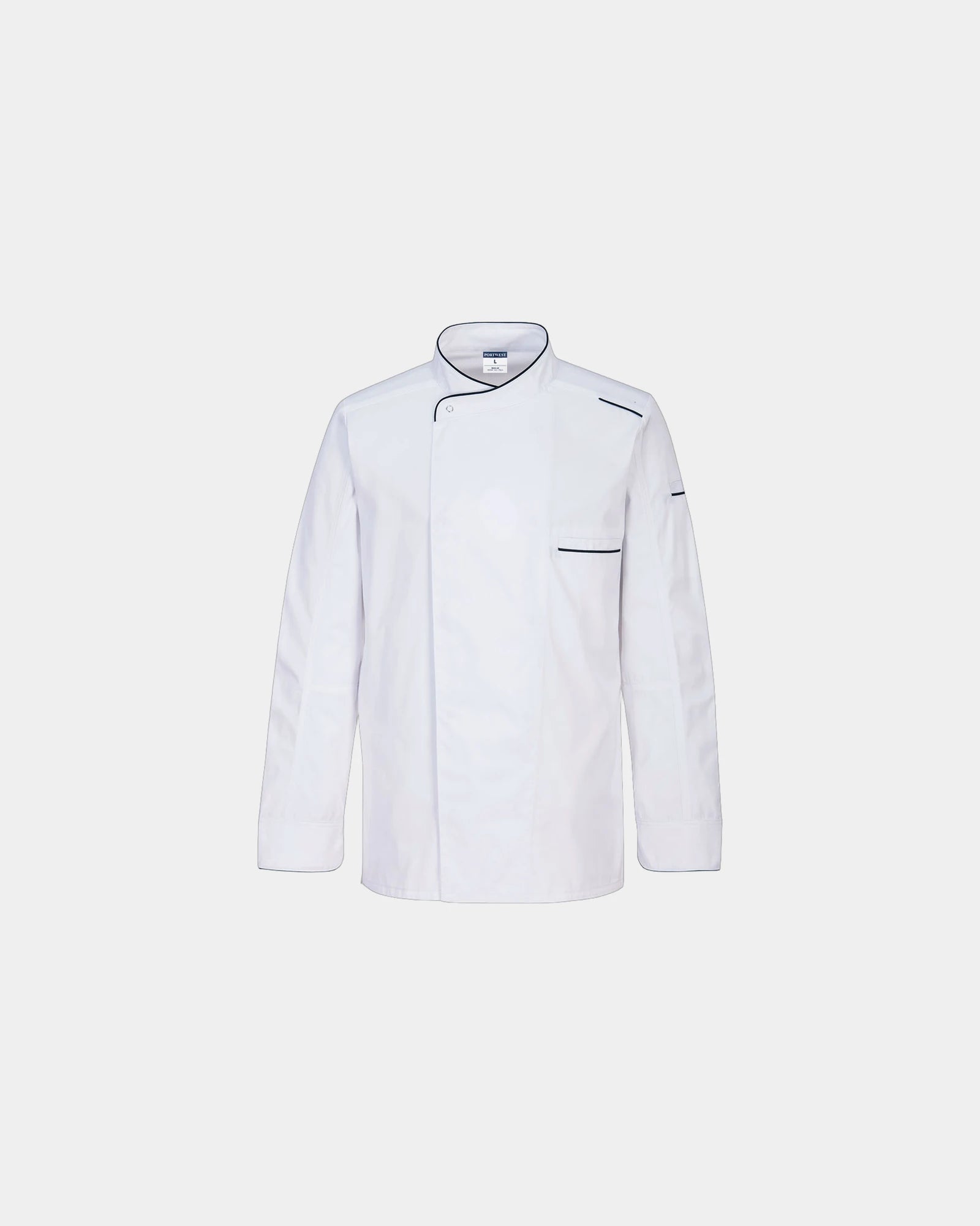Veste de chef 100% coton Surrey M/L à personnaliser - Blanc