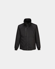 Veste de travail Stretch à personnaliser - Noir-Bleu Ciel