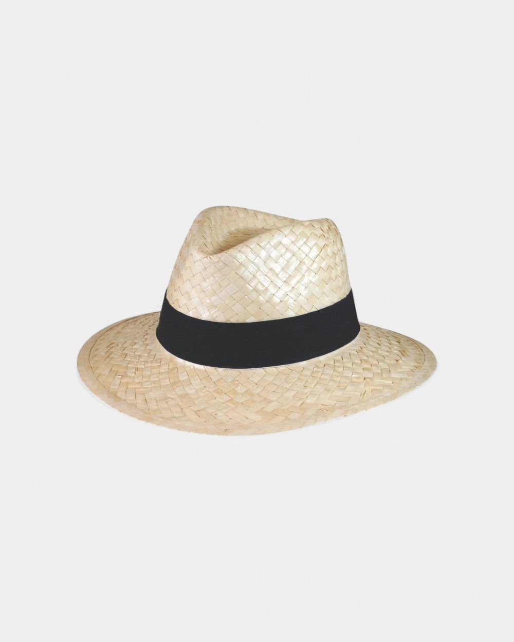 Chapeau panama paille blanche à personnaliser