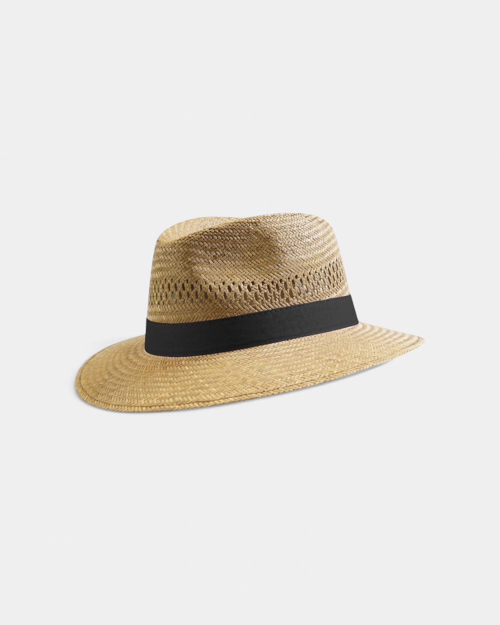 Chapeau panama paille dorée à personnaliser