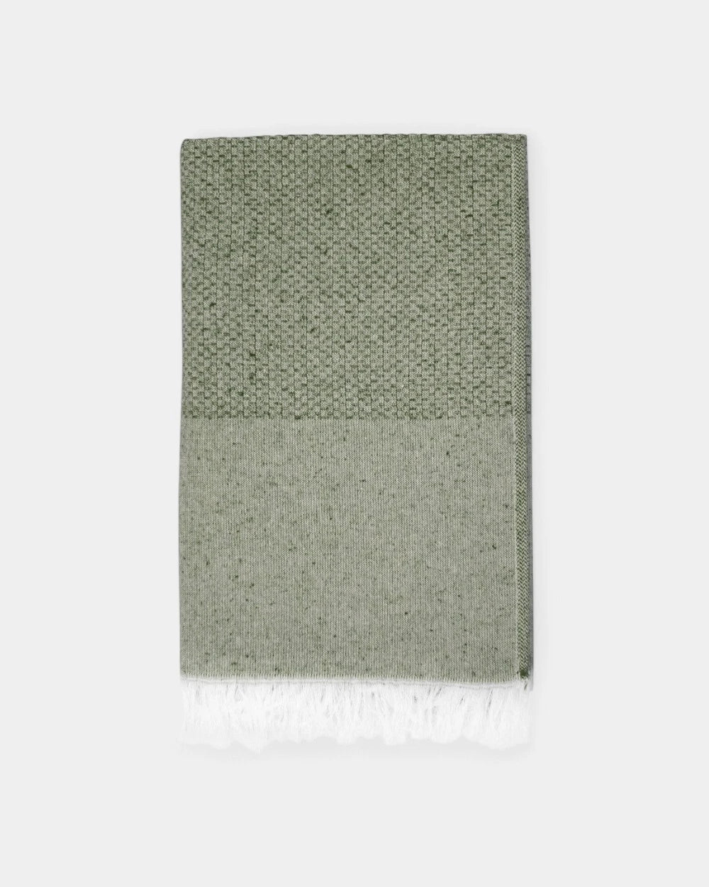 Fouta en coton recyclé à personnaliser - Kaki