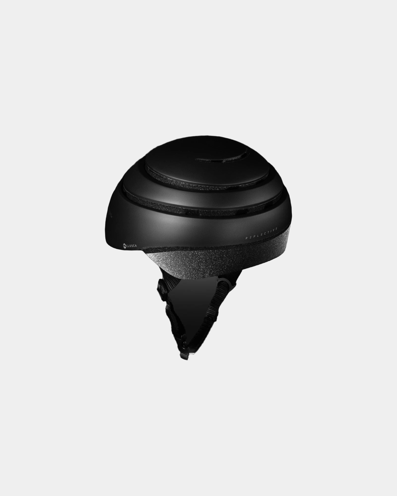 Casque léger Closca Loop Reflective Medium à personnaliser - Black Reflective Coal