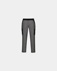 Pantalon combat résistant aux coupures à personnaliser - Noir-Bleu Ciel