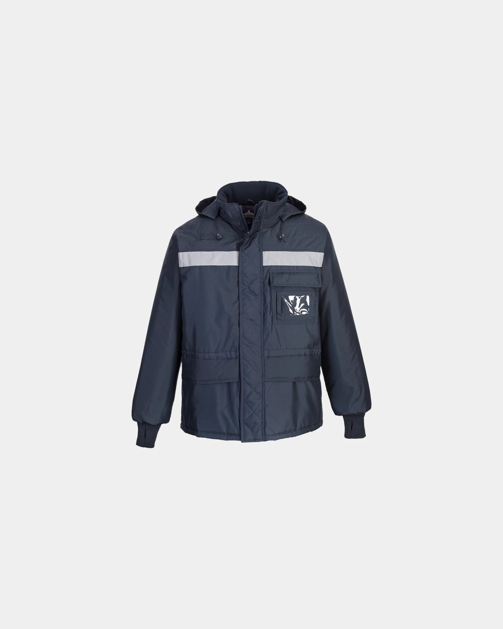 Parka frigoriste imperméable à personnaliser - Bleu Marine