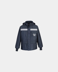 Parka frigoriste imperméable à personnaliser - Bleu Marine