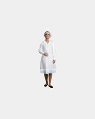 Tablier usage unique en PE à personnaliser - Blanc