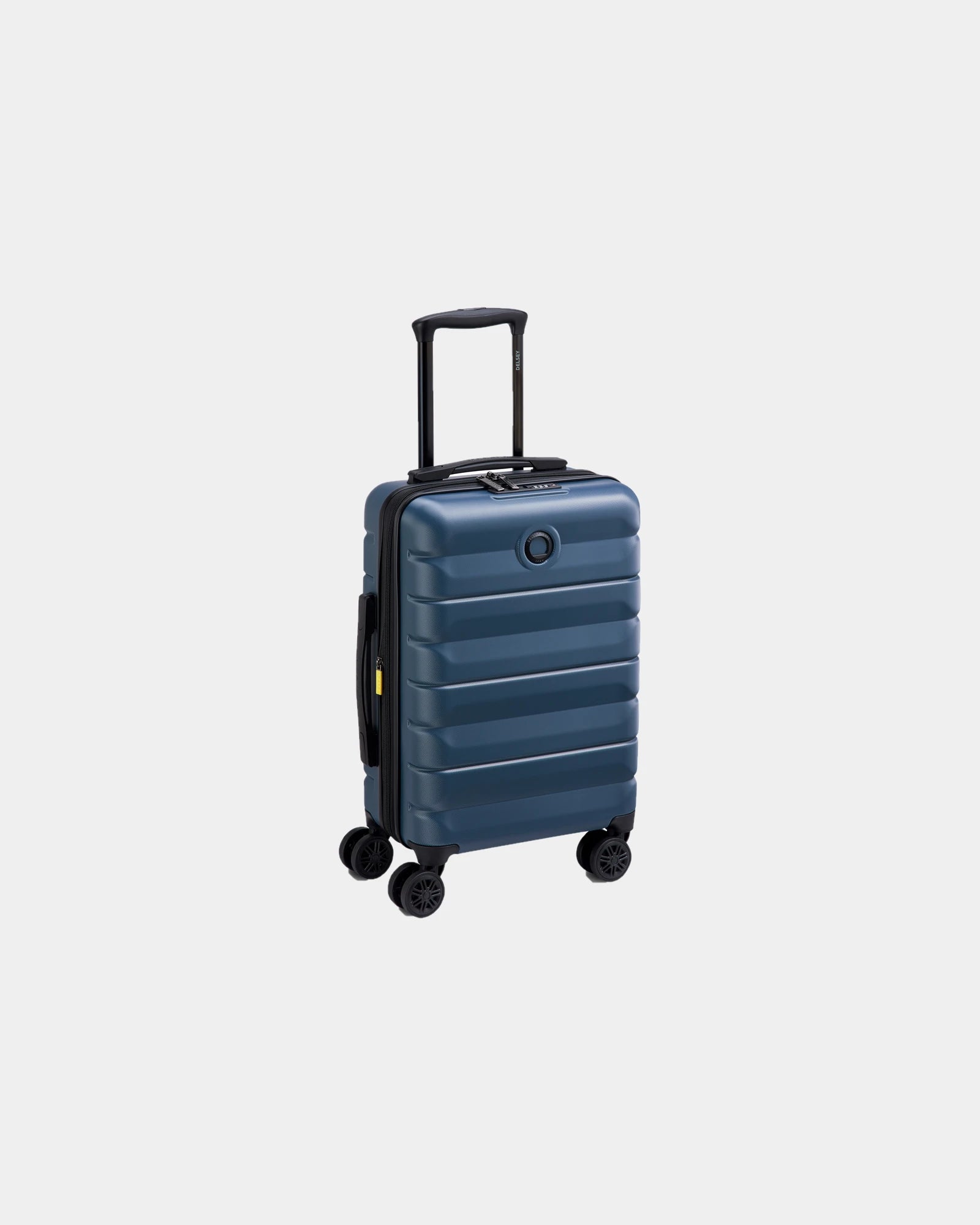Valise polycarbonate Delsey Air Armour 55 cm à personnaliser - Pebble
