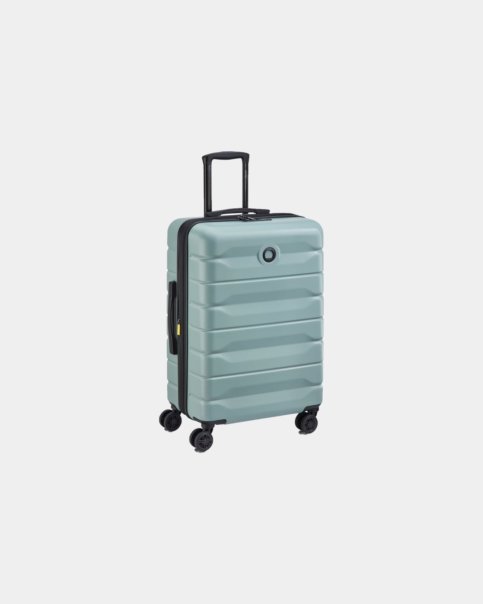 Valise polycarbonate Delsey Air Armour 68 cm à personnaliser - Vert Sauge