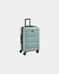 Valise polycarbonate Delsey Air Armour 68 cm à personnaliser - Vert Sauge