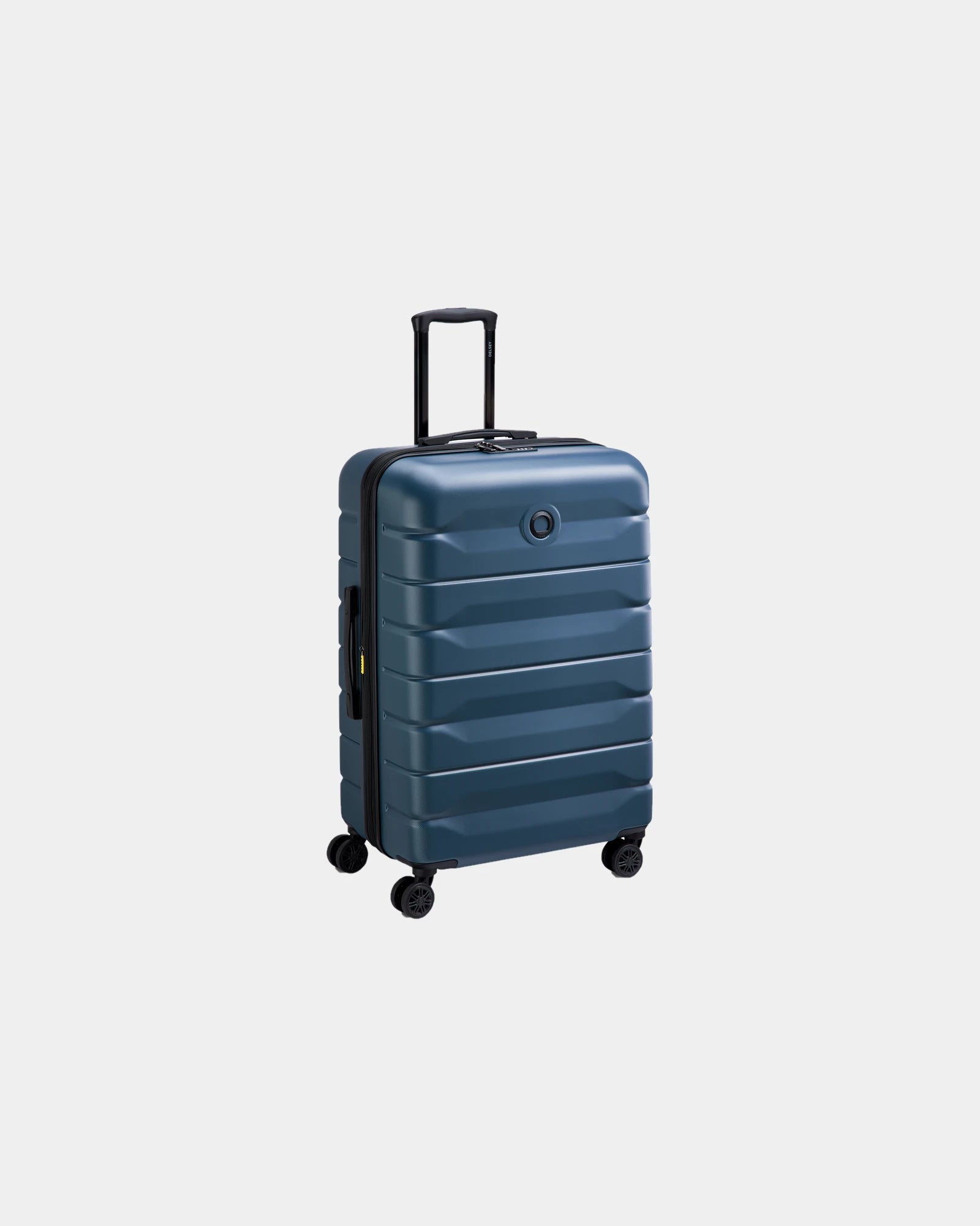 Valise polycarbonate Delsey Air Armour 76 cm à personnaliser - Pebble