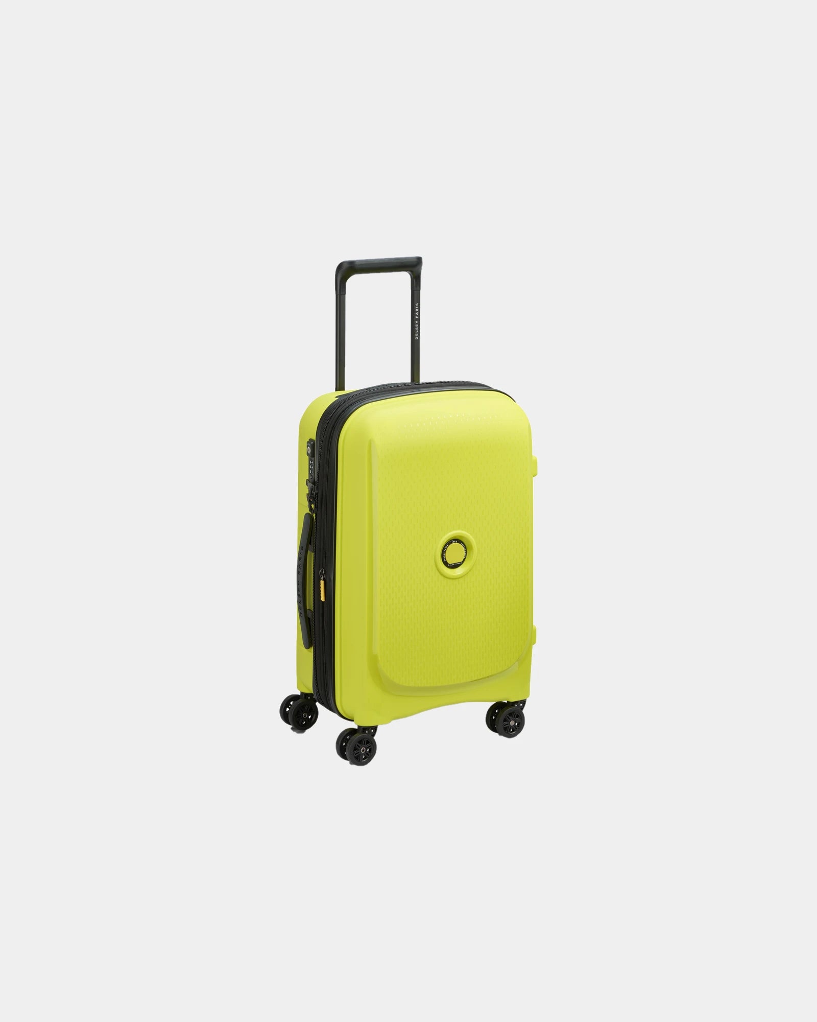 Valise cabine extensible Delsey Belmont Plus à personnaliser - Vert Chartreuse