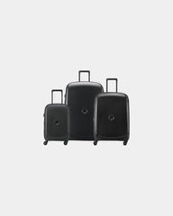 Valise soute polypropylène recyclé Delsey Belmont Plus à personnaliser - Noir