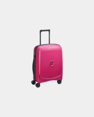 Valise cabine recyclée Delsey Belmont Plus 55 cm à personnaliser - Framboise