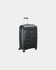 Valise polypropylène Delsey Binalong 75 cm à personnaliser - Noir