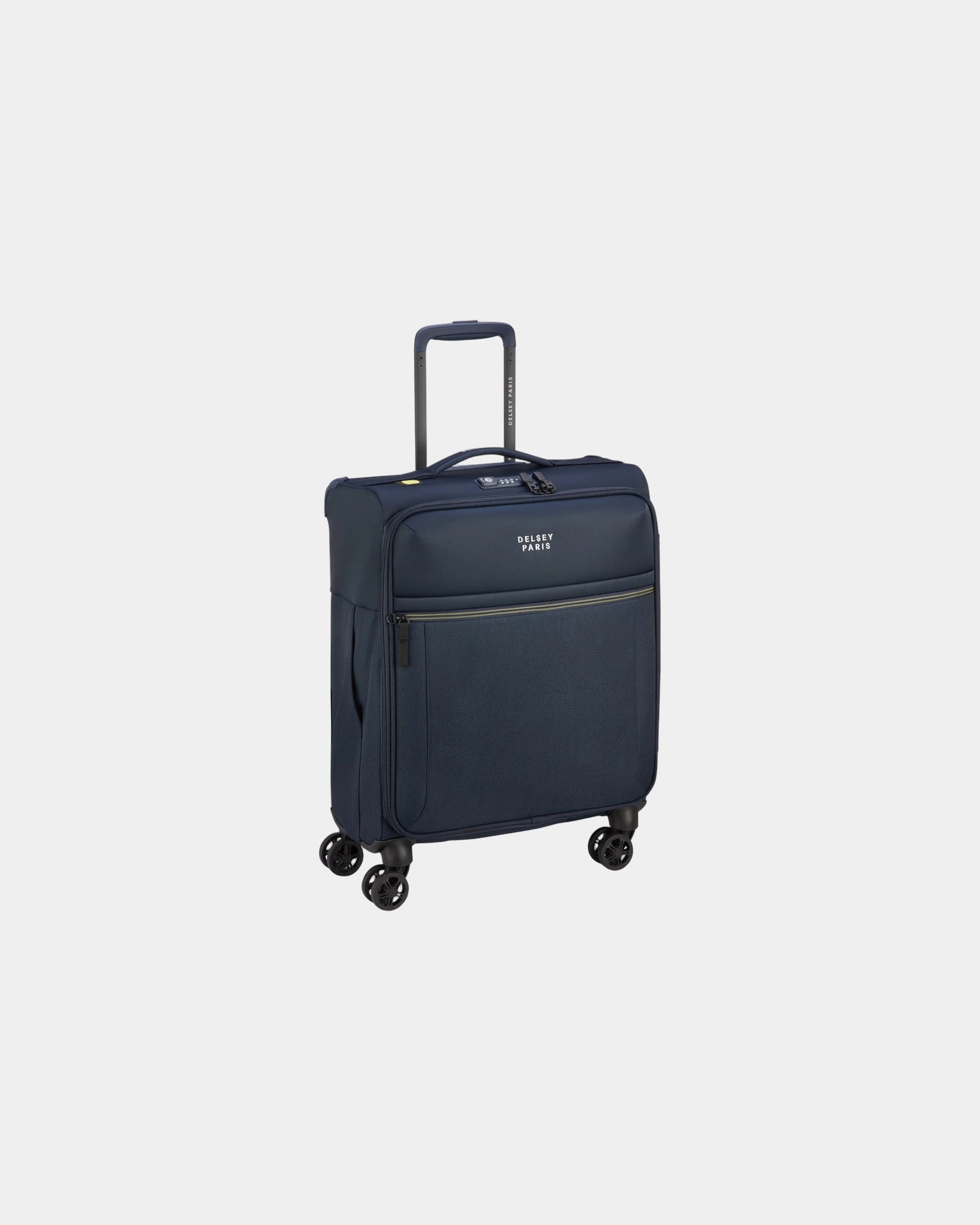 Valise cabine recyclée Delsey Brochant 3 Slim 55 cm à personnaliser - 1