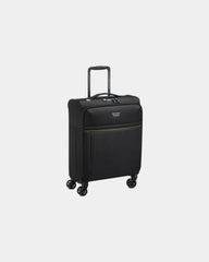 Valise cabine recyclée Delsey Brochant 3 Slim 55 cm à personnaliser - Noir Profond