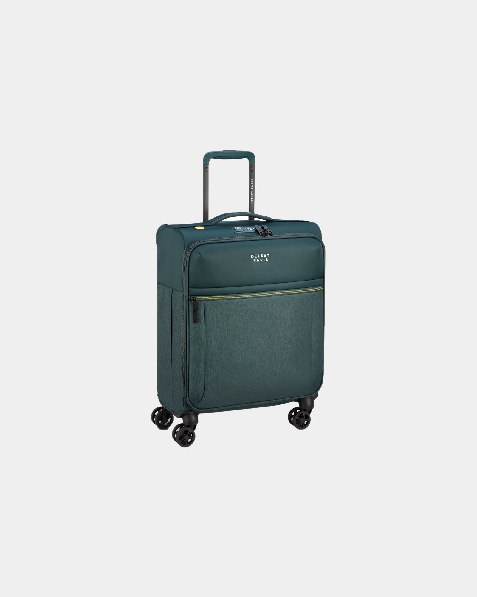 Valise cabine recyclée Delsey Brochant 3 Slim 55 cm à personnaliser - Pin