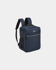 Sac à dos recyclé Delsey Brochant 3 à personnaliser - Bleu Marine
