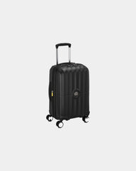 Valise cabine polycarbonate Delsey Carrousel 2 à personnaliser - Noir