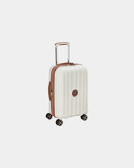Valise cabine polycarbonate Delsey Carrousel 2 à personnaliser - Off White