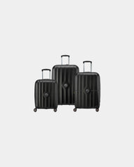 Set de 3 valises Delsey Carrousel 2 à personnaliser - Noir