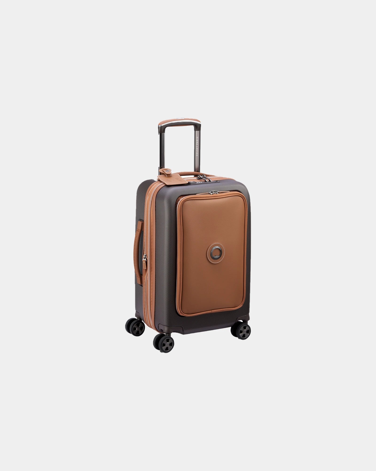 Valise cabine polycarbonate Delsey Chatelet Air 2.0 à personnaliser - Marron