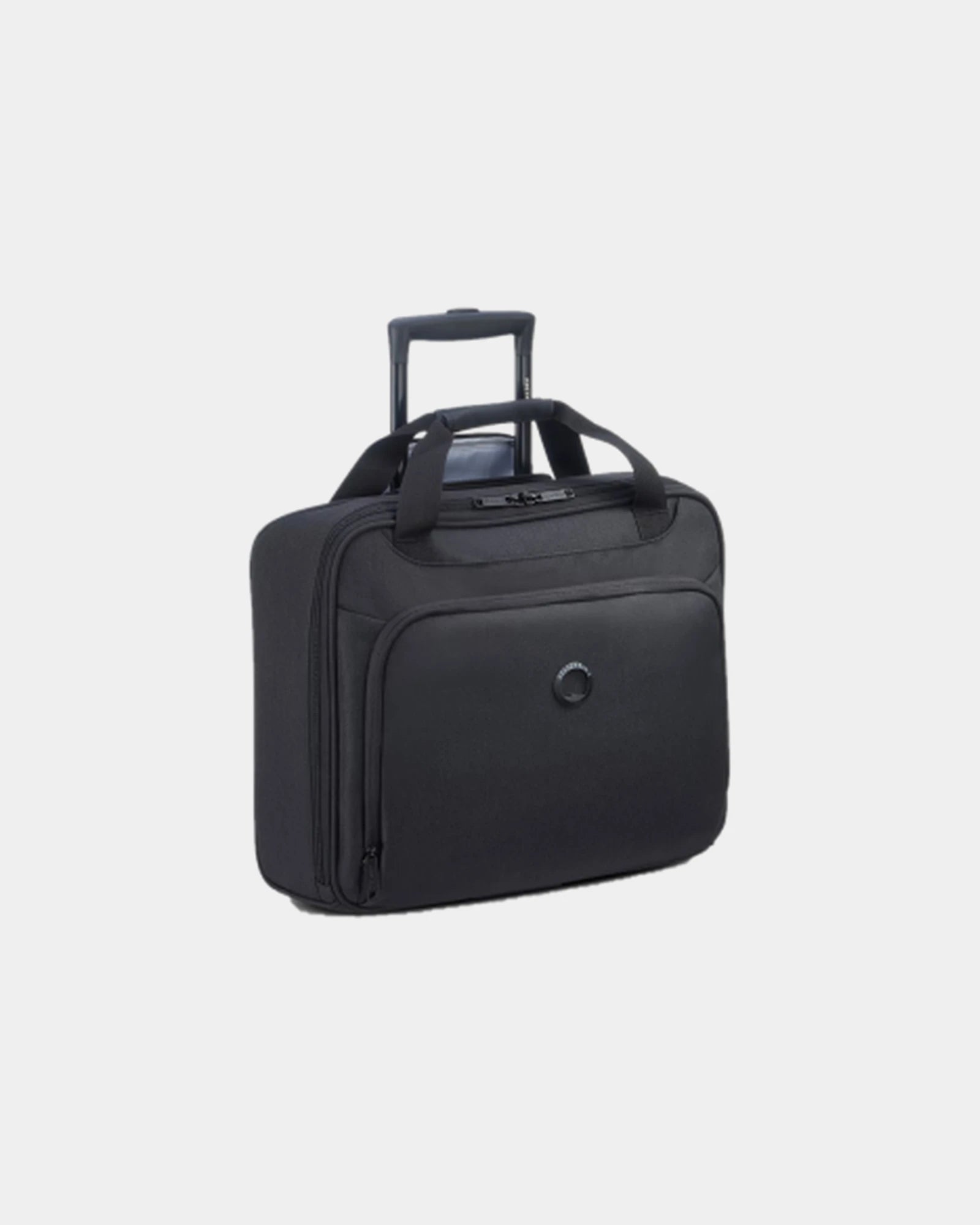 Trolley cabine polyester Delsey Esplanade à personnaliser - Noir Profond