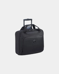 Trolley cabine polyester Delsey Esplanade à personnaliser - Noir Profond