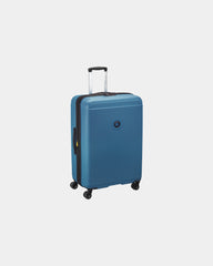 Bagage polycarbonate Delsey Freestyle 76 4DW à personnaliser - Bleu