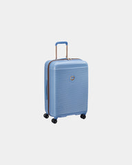 Valise trolley Delsey Freestyle 67 cm à personnaliser - Bleu Ciel