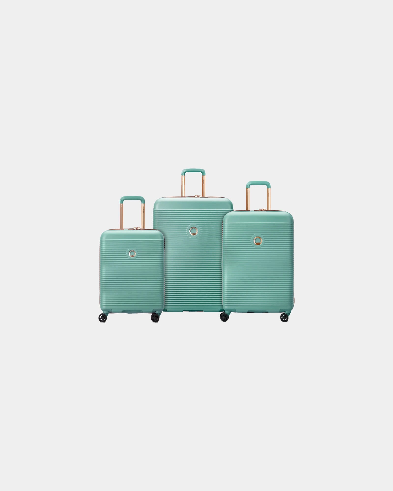 Set de 3 valises Delsey 76cm 66cm 55cm à personnaliser - Amande