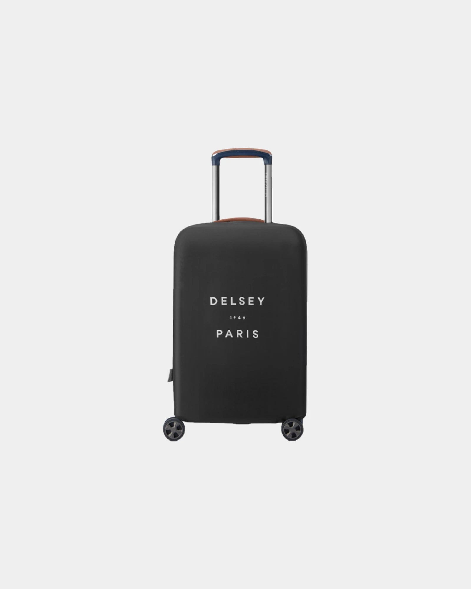 Housse à valise extensible Delsey Taille S à personnaliser - Noir