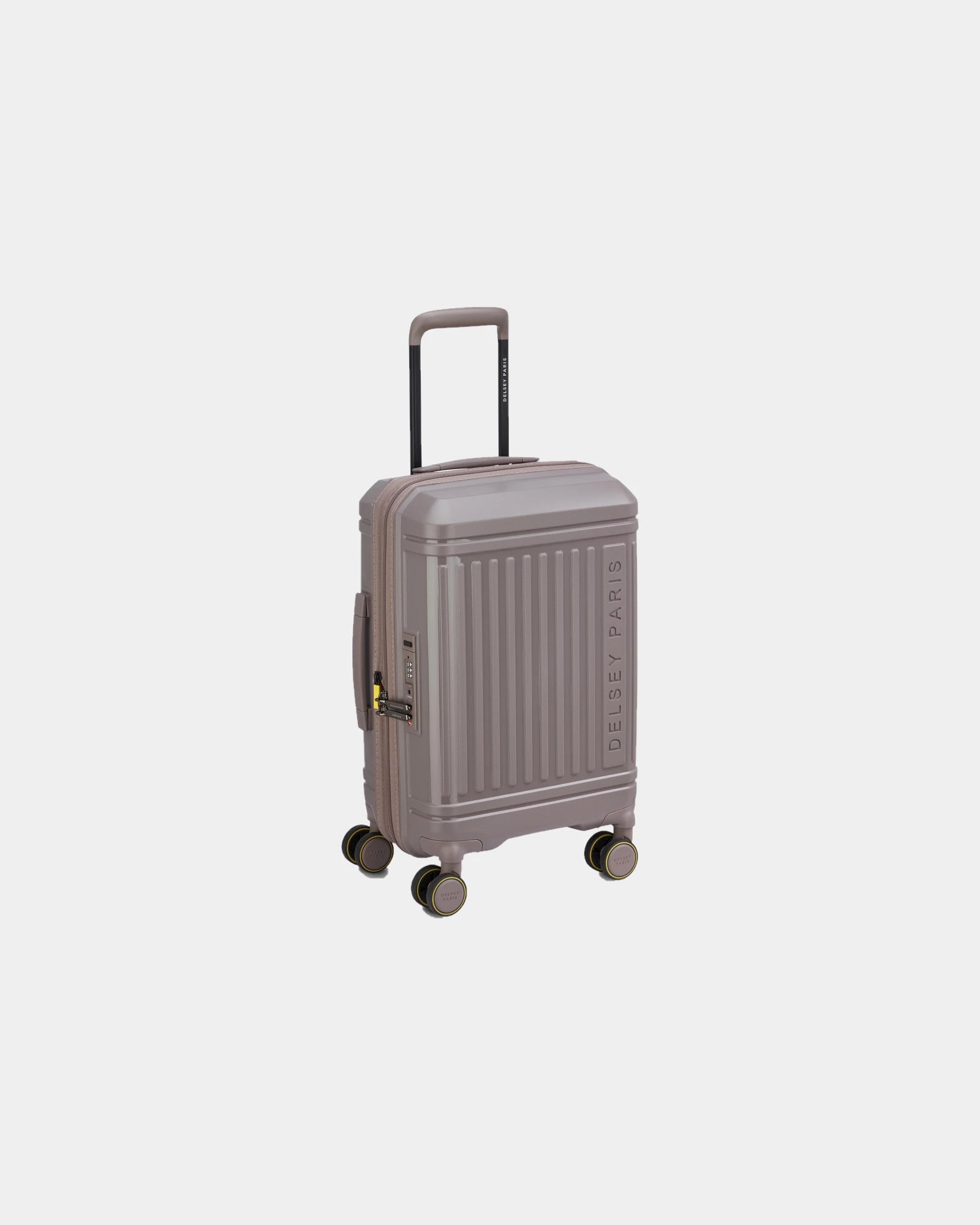Valise cabine Delsey Lutece 55 cm à personnaliser - Marron