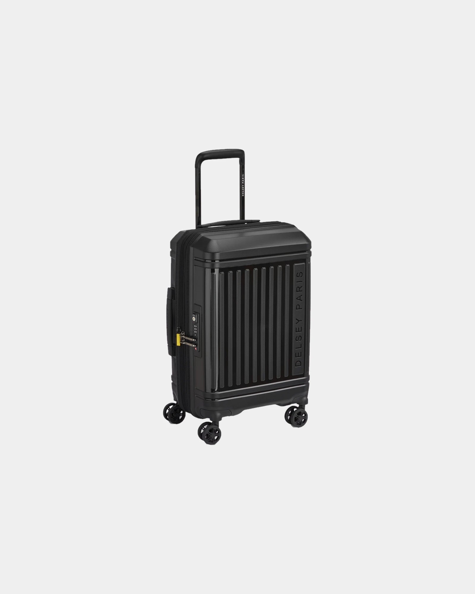 Valise cabine extensible Delsey LUTECE SE à personnaliser - Noir