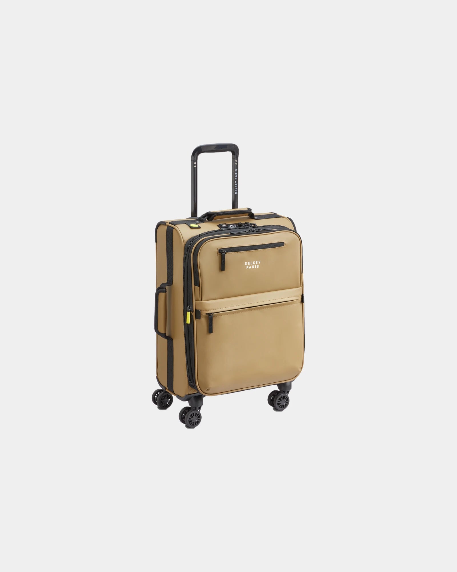 Valise trolley extensible Delsey Maubert 2.0 à personnaliser - Beige