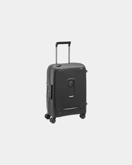 Valise cabine recyclée Delsey Moncey Slim 55 cm à personnaliser - Noir