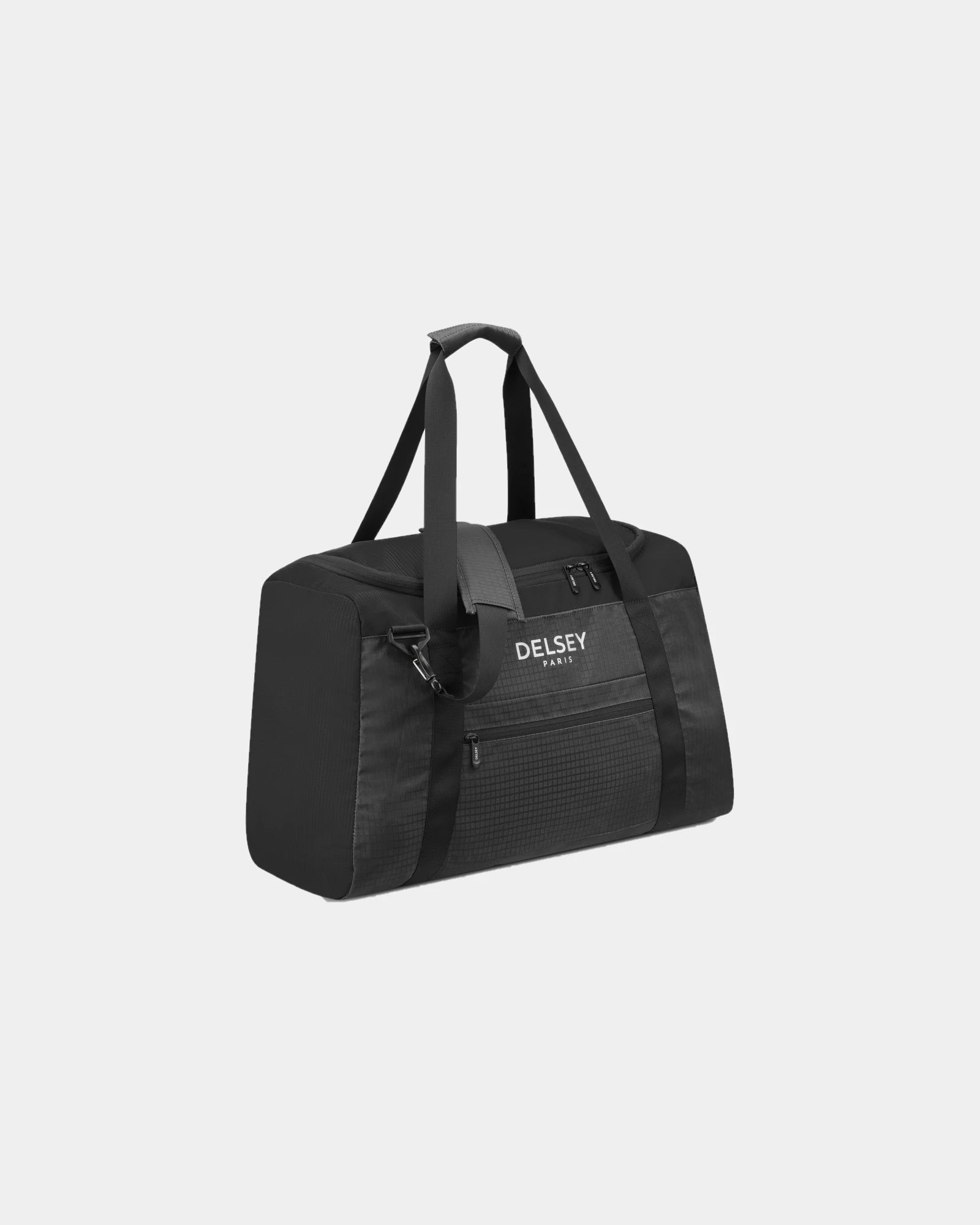 Sac pliable RPET Delsey Nomade 55 cm à personnaliser - Noir