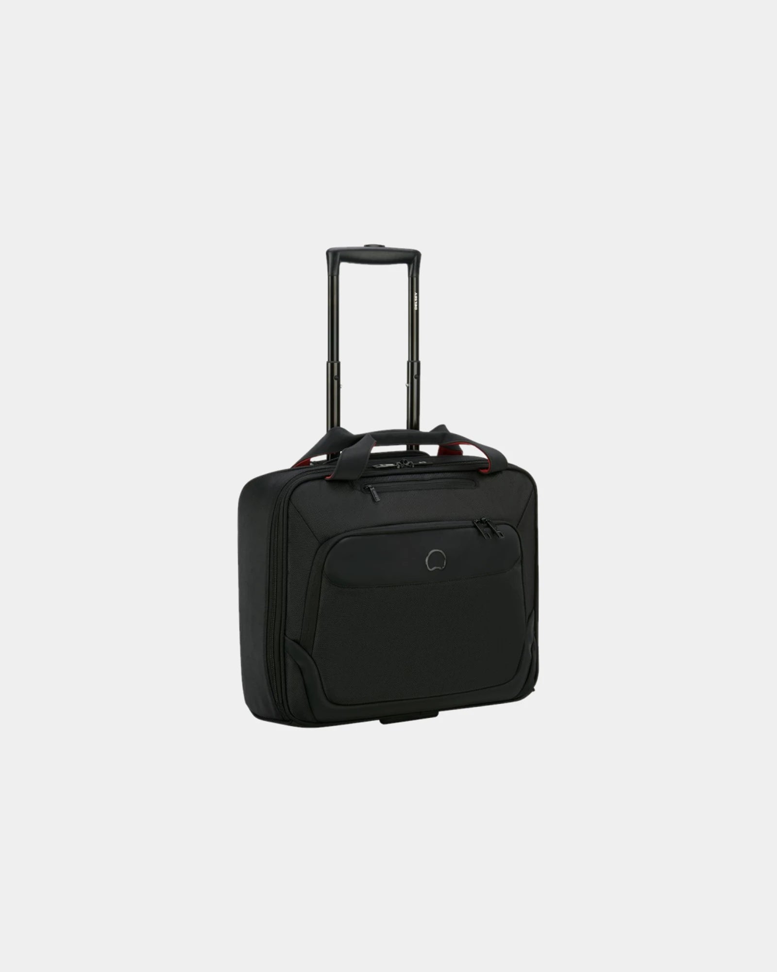 Valise cabine polyester Delsey Parvis Plus 38 cm à personnaliser - Noir