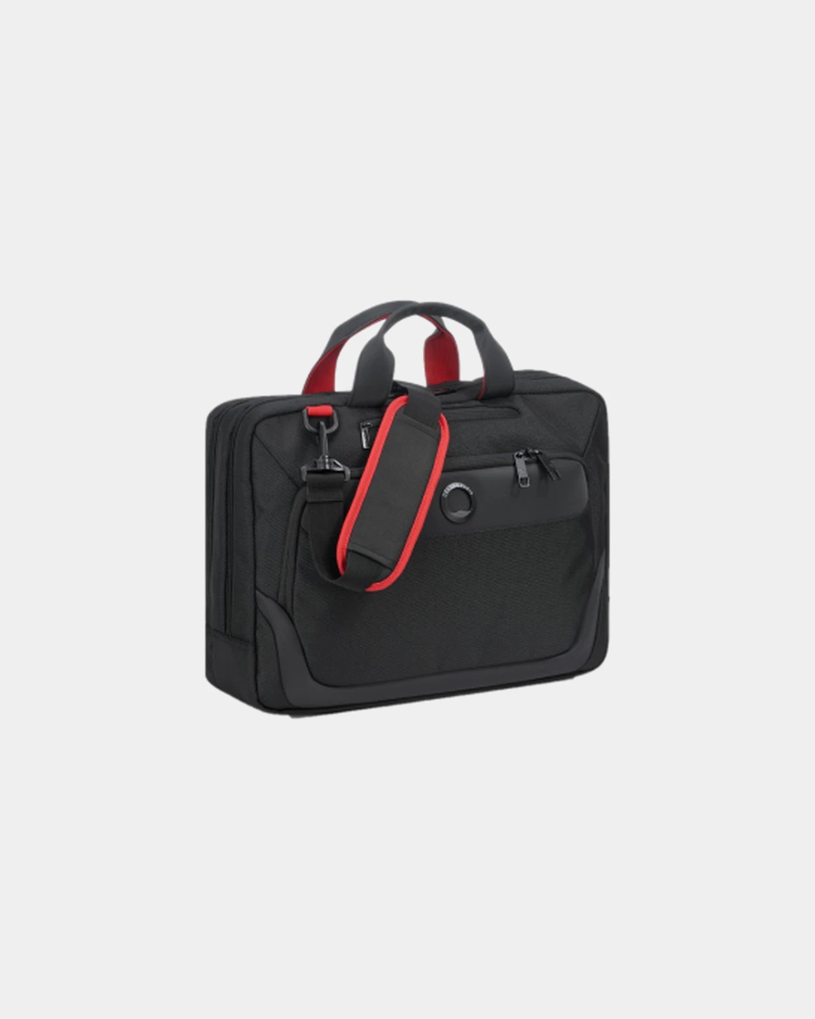 Sac polyester Delsey Parvis Plus 15.6" à personnaliser - Noir